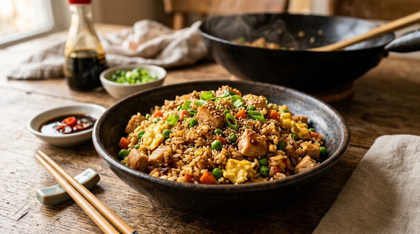 Chicken Fried Rice (Takeout-Style Wok Masterclass)