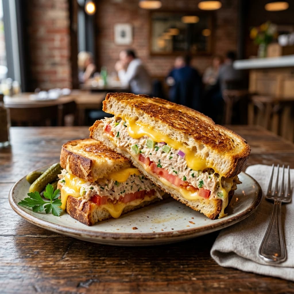 Classic Tuna Melt Sandwich (Bakery Sourdough & Sharp Cheddar Masterclass)