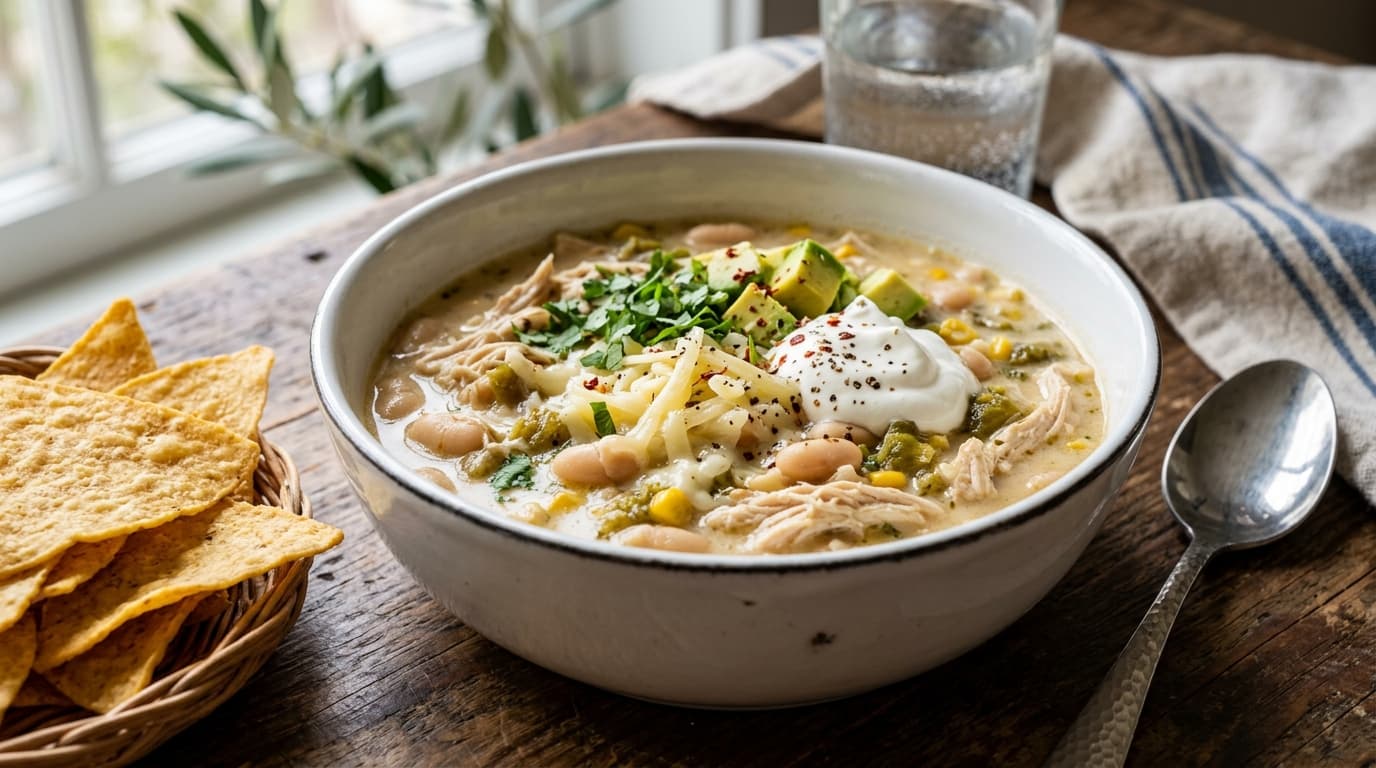 Creamy White Chicken Chili (Great Northern Bean Masterclass)