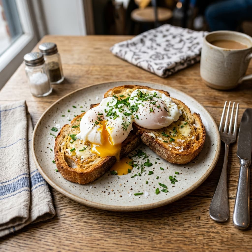 Classic Butter-Poached Eggs