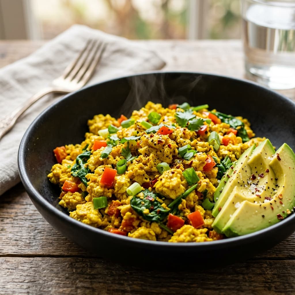 Turmeric Scrambled Tofu