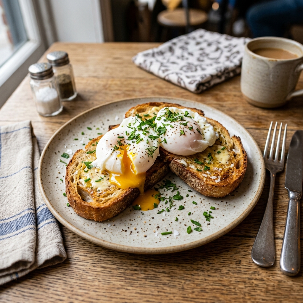 Classic Butter-Poached Eggs