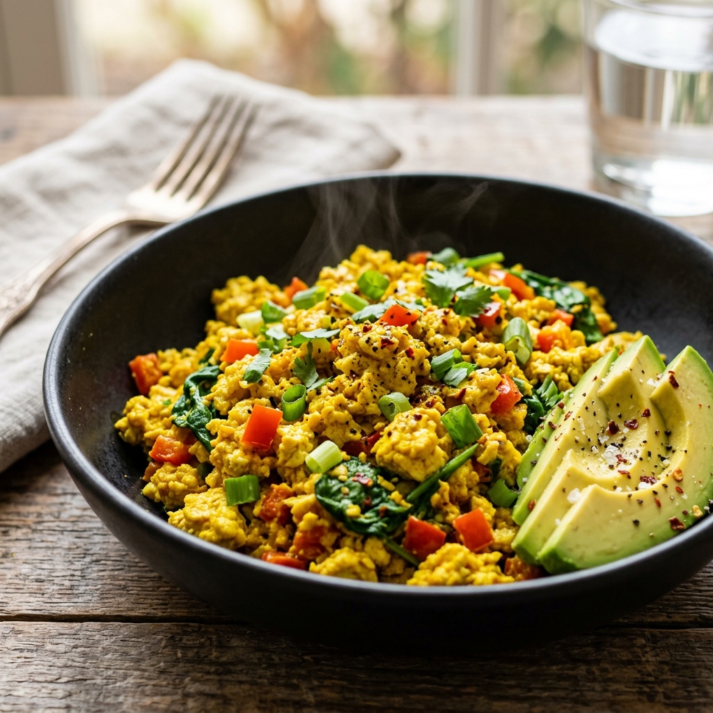 Turmeric Scrambled Tofu